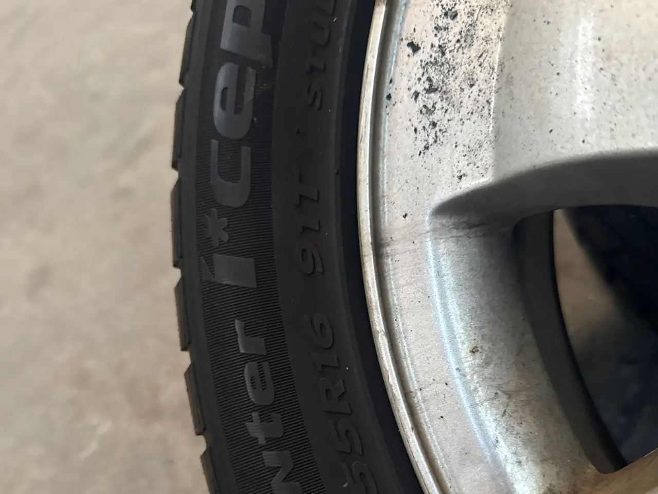 Billede 4 - Vinterdæk med fælg Opel 5 x 110 65,1