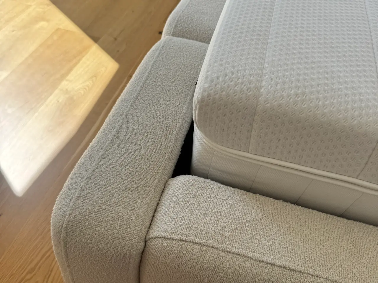 Billede 7 - Upholstered bed with storage / Polstret seng med o