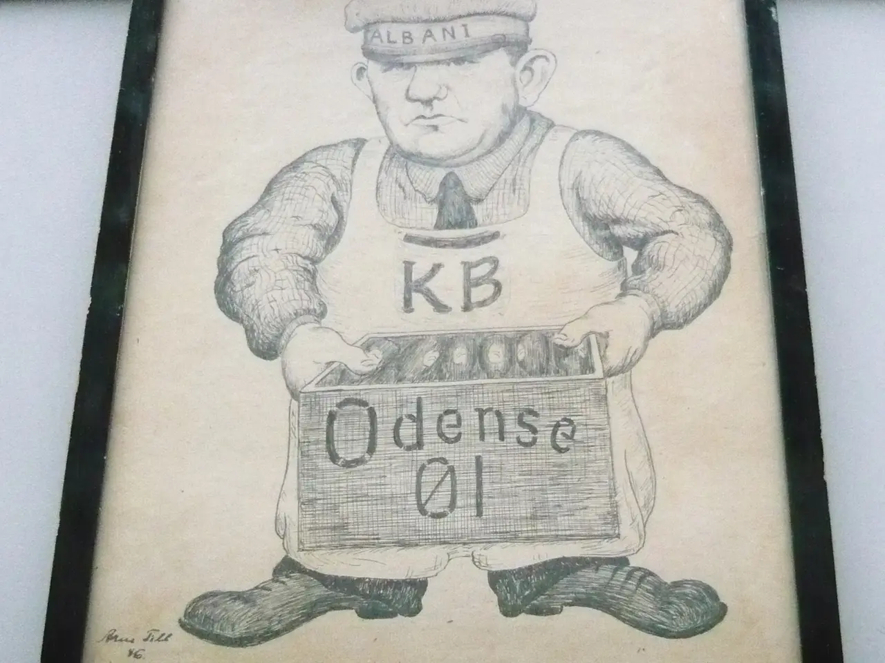 Billede 1 - SIGNERET BILLEDE RADERING?