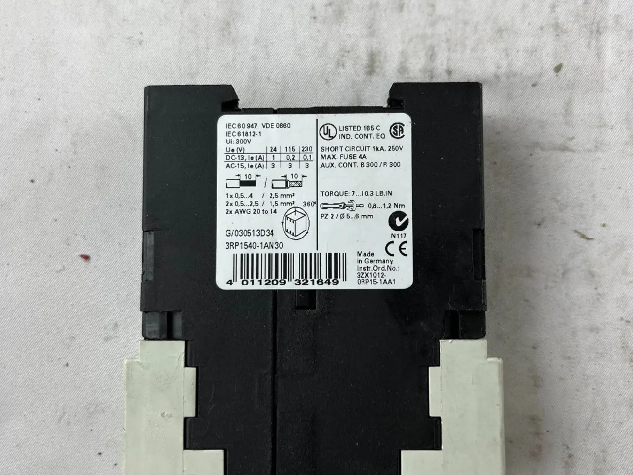 Billede 5 - Siemens 3RP1540-1AN30 Time relæ Off Delay 24-240V