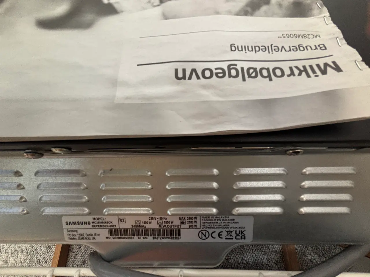 Billede 3 - Samsung combi-ovn 