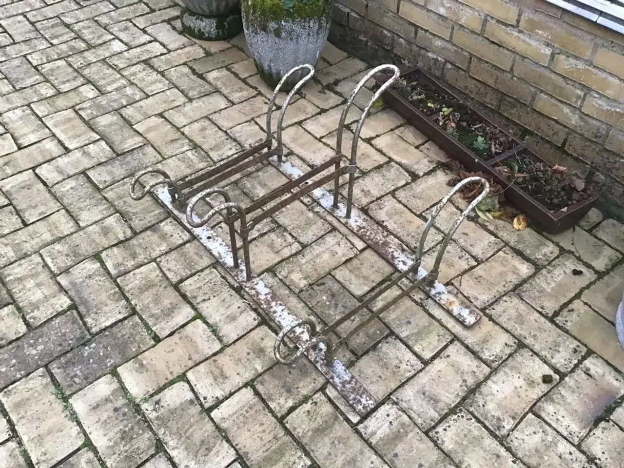 Billede 2 - Knallert/ cykelstativ gammelt