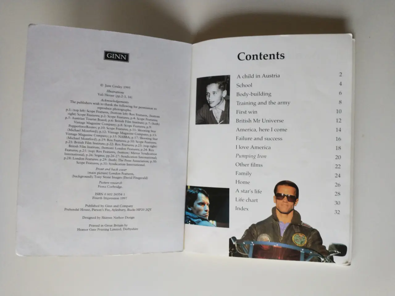 Billede 3 - Arnold Schwarzenegger (English). Af Jane Coxley