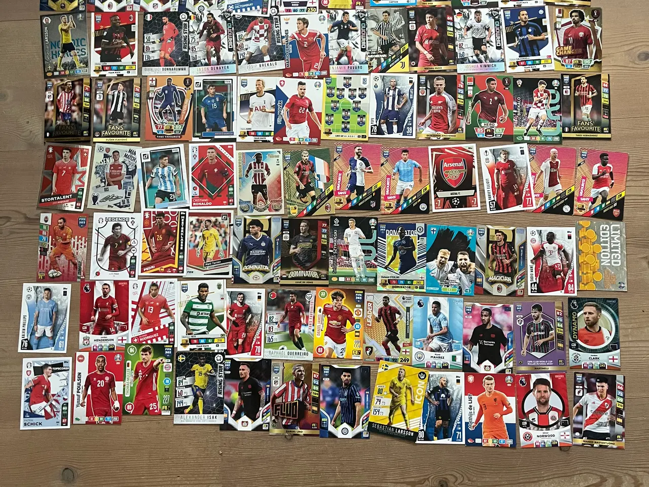 Billede 1 - Fodboldkort, Panini og Topps