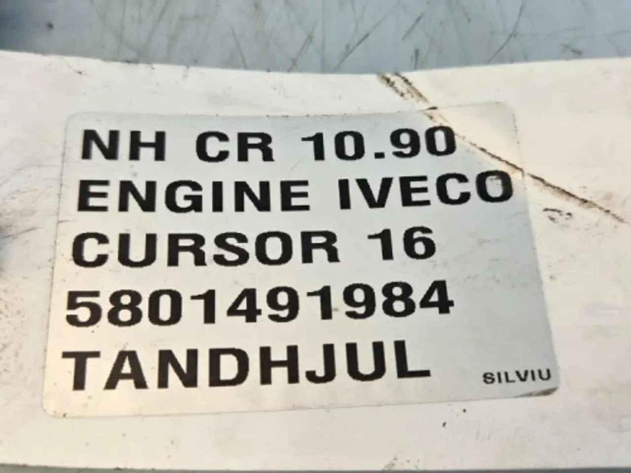Billede 16 - Iveco Cursor16   Tandhjul    5801491984