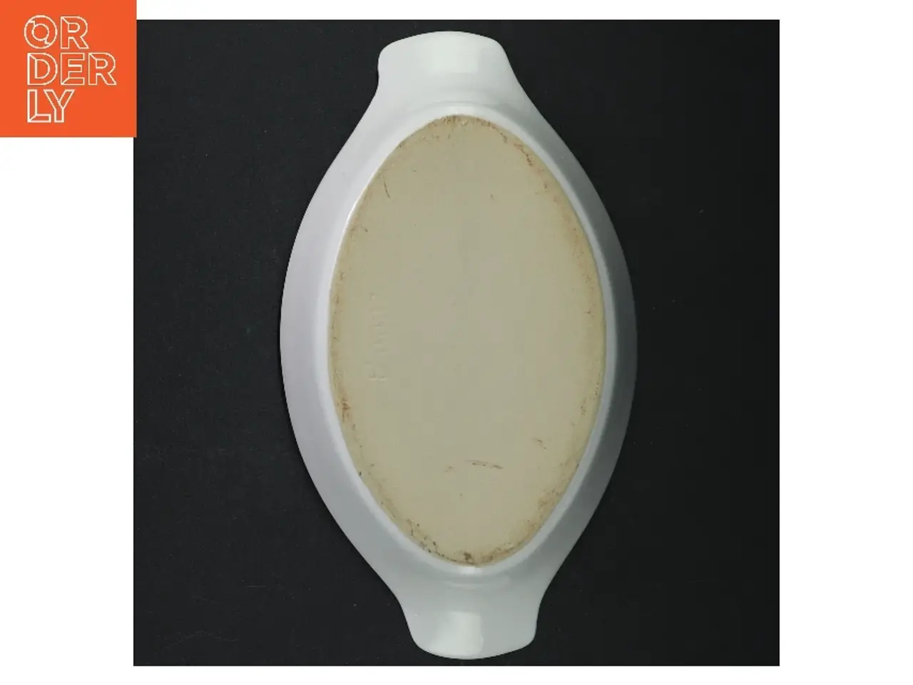 Billede 4 - Hvid oval serveringsfad