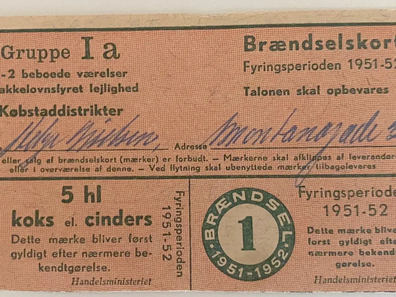 Billede 14 - Købekort Kvinder, Mænd & Piger