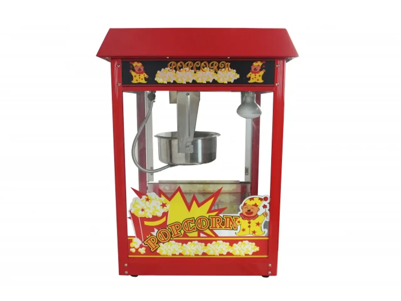 Billede 2 - Popcornmaskine – rød – B560 x D417 x H770 mm