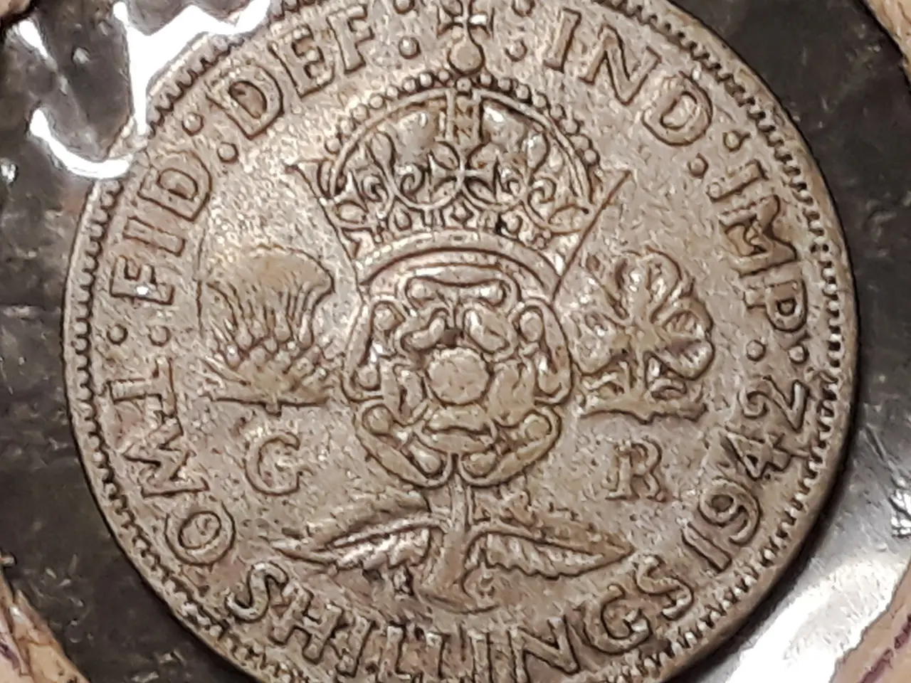 Billede 4 - 2 Engelske Mønter - King and Queen 