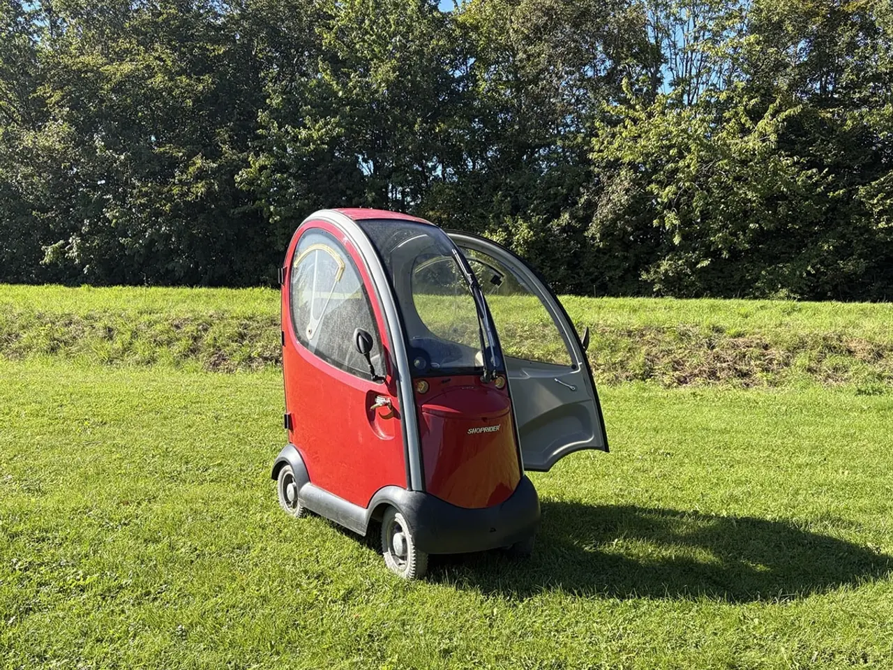 Billede 1 - Shoprider Minibil rød