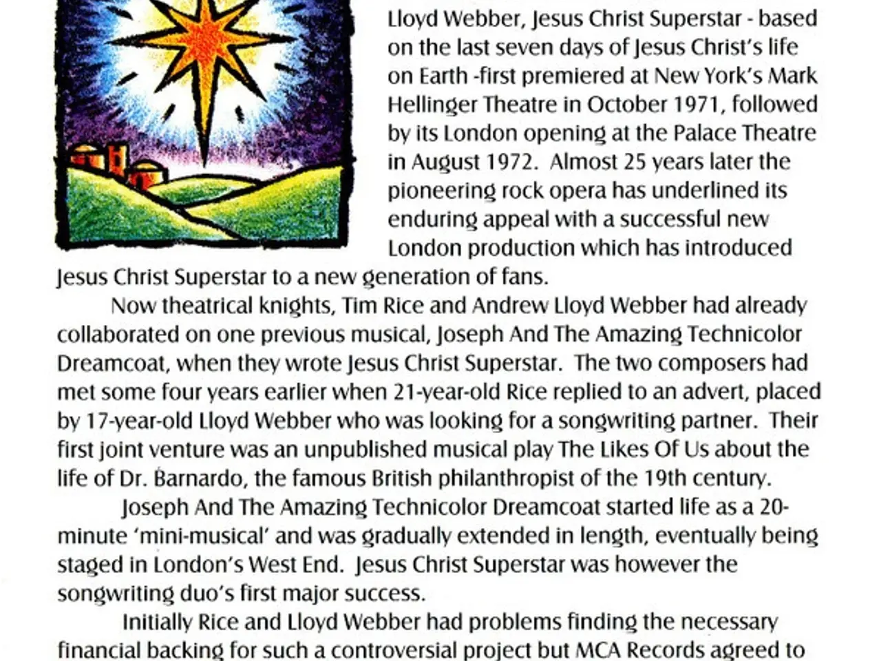 Billede 4 - C.C. Productions – Jesus Christ Superstar – CD
