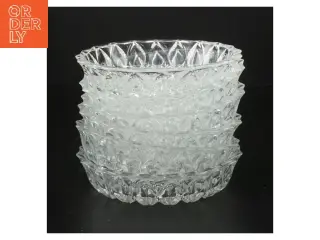 Sæt af glas skåle (str. 6 styk, ø 14 cm)
