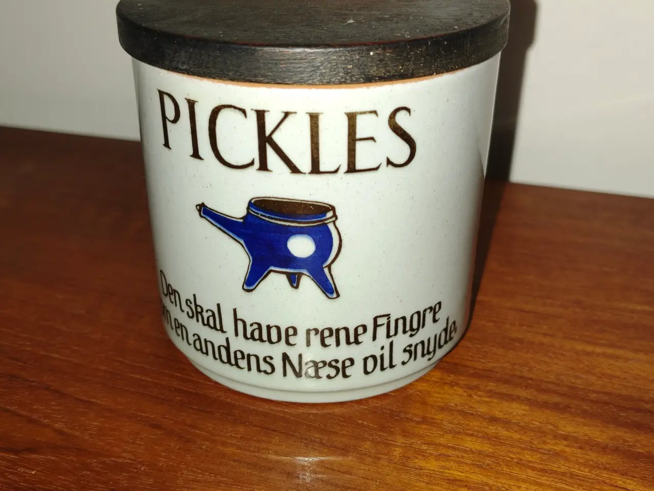 Billede 3 - Fin Knabstrup krukke til Pickles