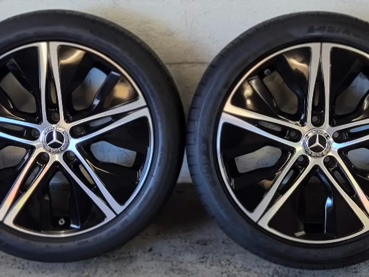 Billede 10 - 5x112 MERCEDES ORIGINAL ALUFÆLGE MED SOMMERDÆK