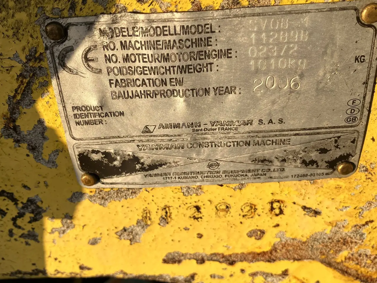 Billede 8 - Yanmar SV08 Yanmar SV08