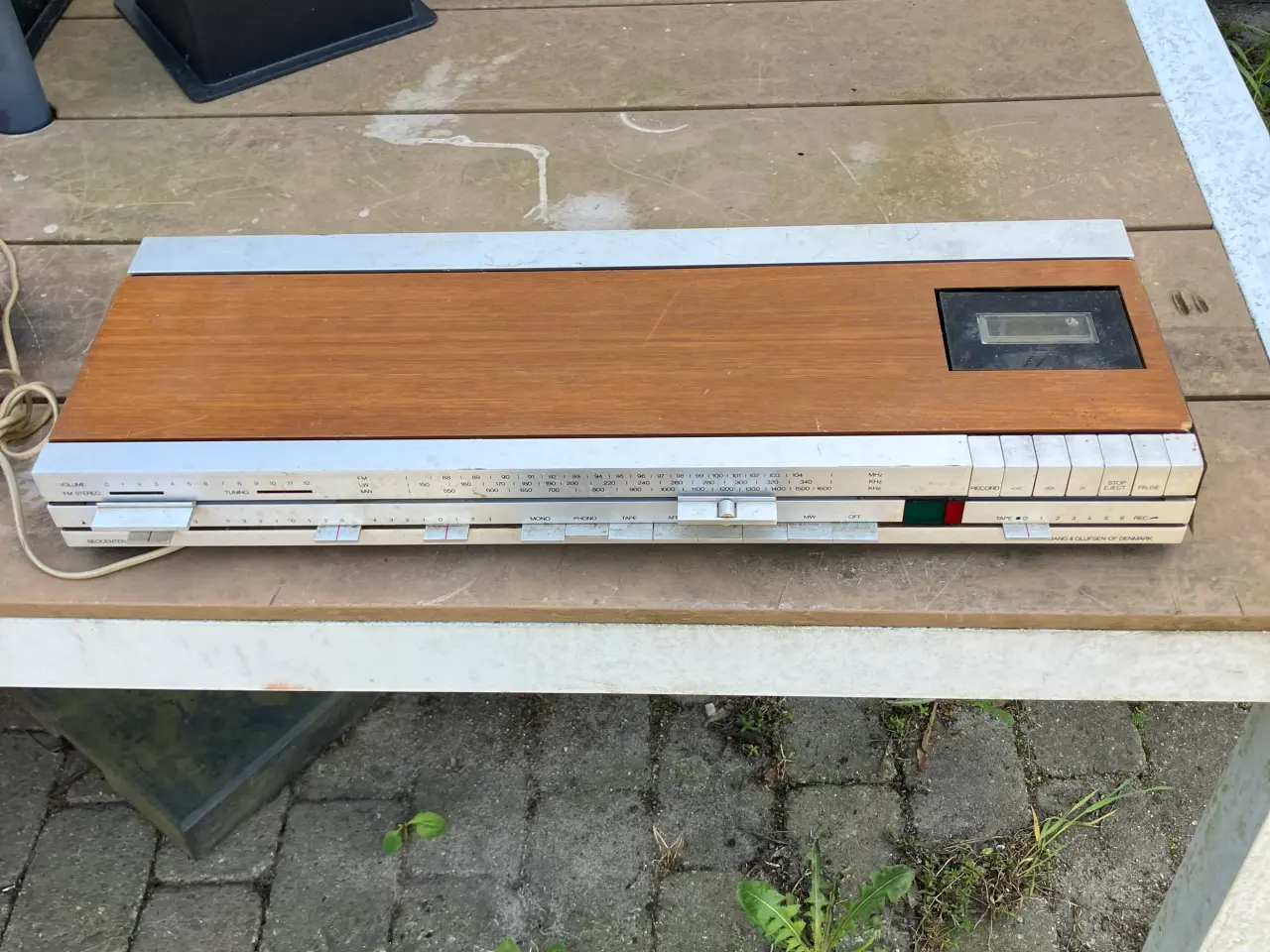 Billede 1 - B&O radio med båndoptager sælges