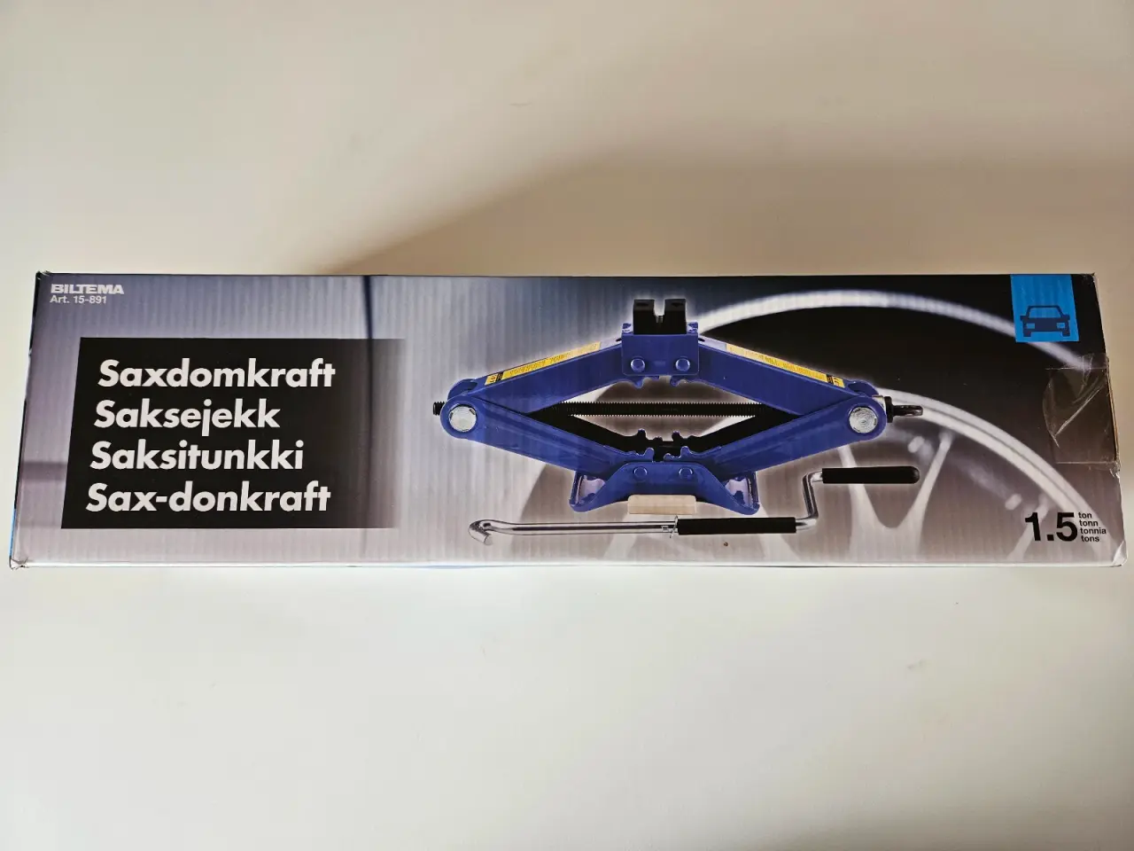 Billede 1 - Biltema saksedonkraft 1,5 ton
