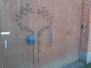 Maza Tree Træbøjle Sort Jern