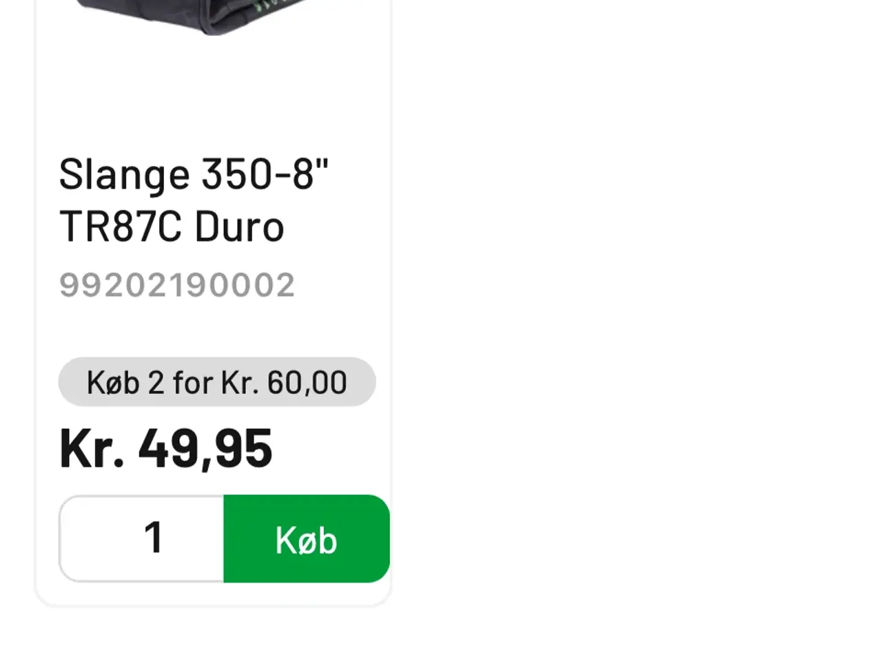 Billede 4 - Minnicrosser/Trillebør dæk 3.50-8