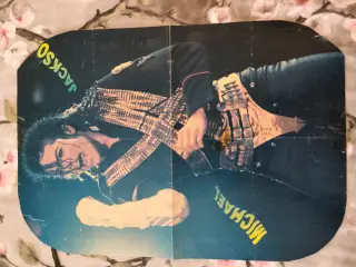 Gammel Michael Jackson plakat 