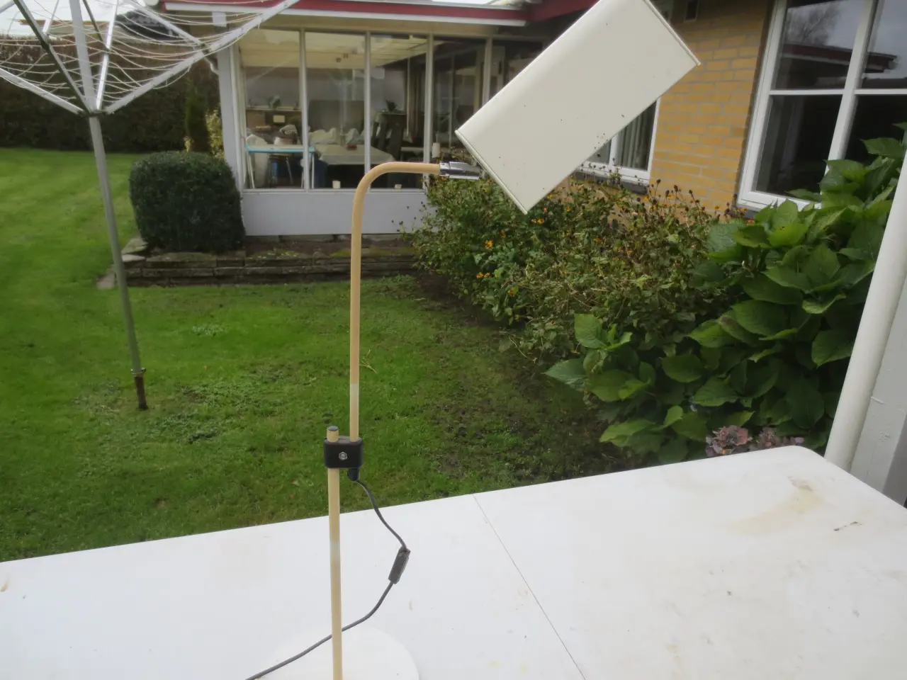 Billede 3 - 1 stk Retro Bordlampe i Metal