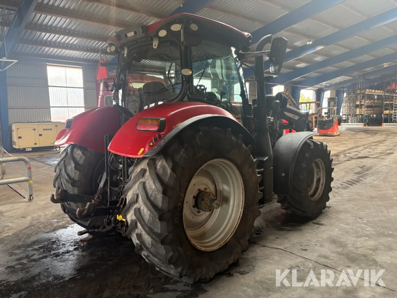 Billede 5 - Traktor Case IH Maxxum 125 med frontlæsser