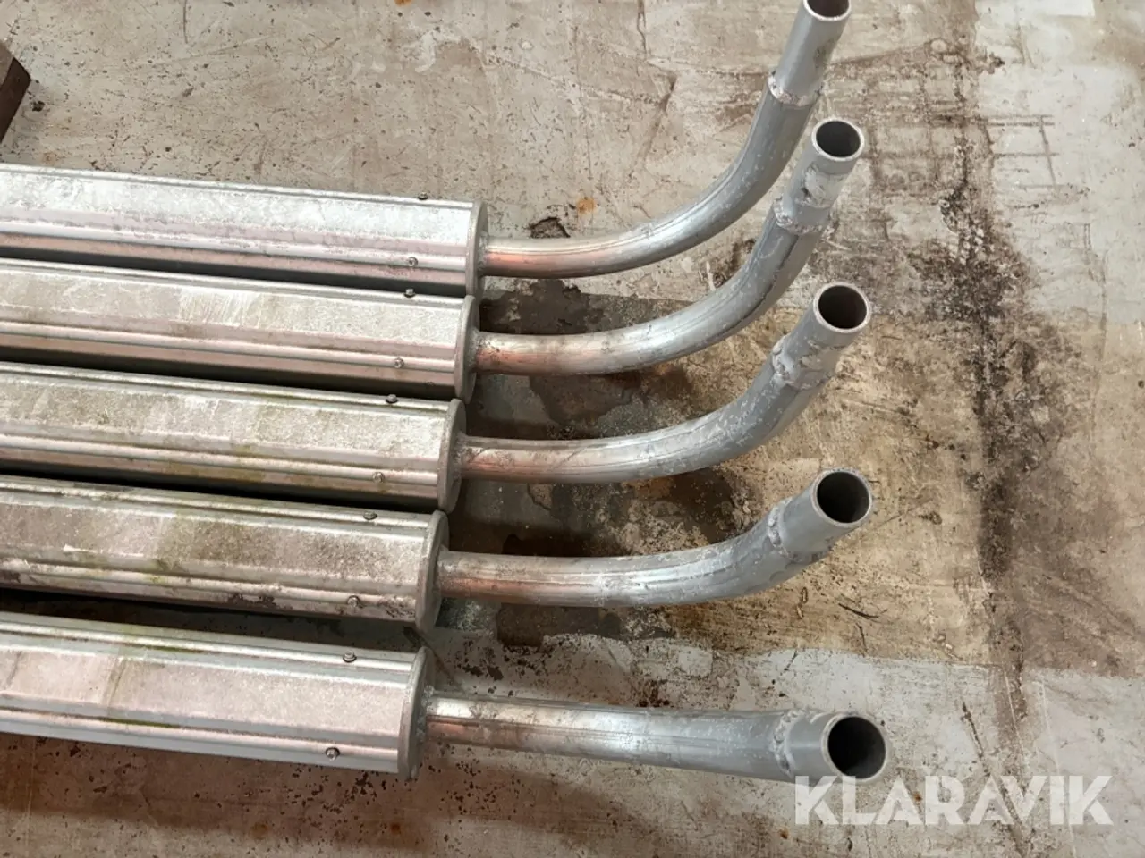 Billede 4 - Lygtepæle MoraMast 5600mm kl.LE med buet arm 5 styk