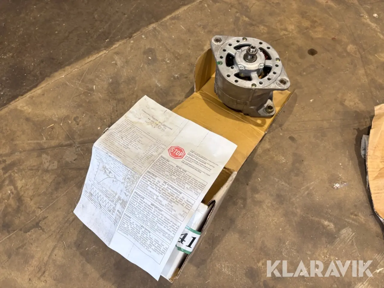 Billede 2 - Generator til lastbil 48-2563-P