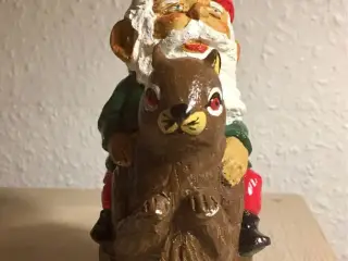 Gammel julenisse på egern