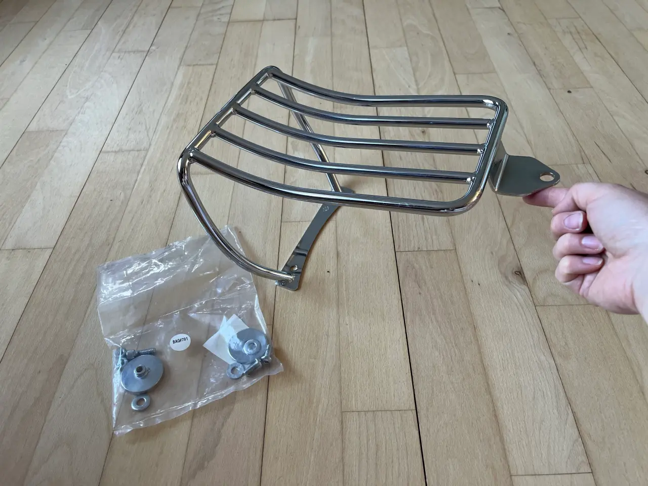 Billede 4 - Bobtail fender rack Softail H-D