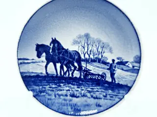 Royal Copenhagen Mini Platte Landmand 76 -2010
