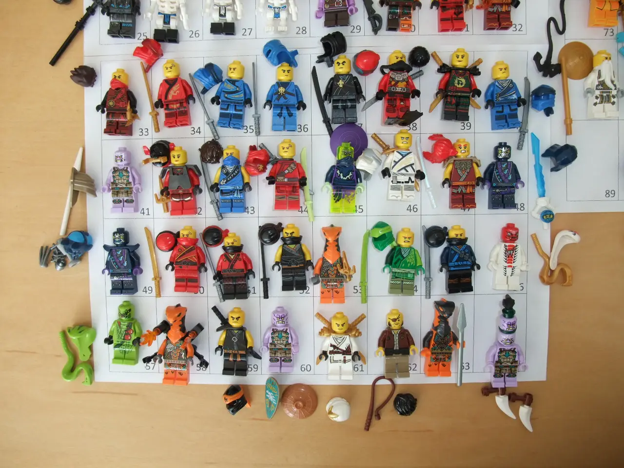 Billede 6 - Lego Ninjago Figurer