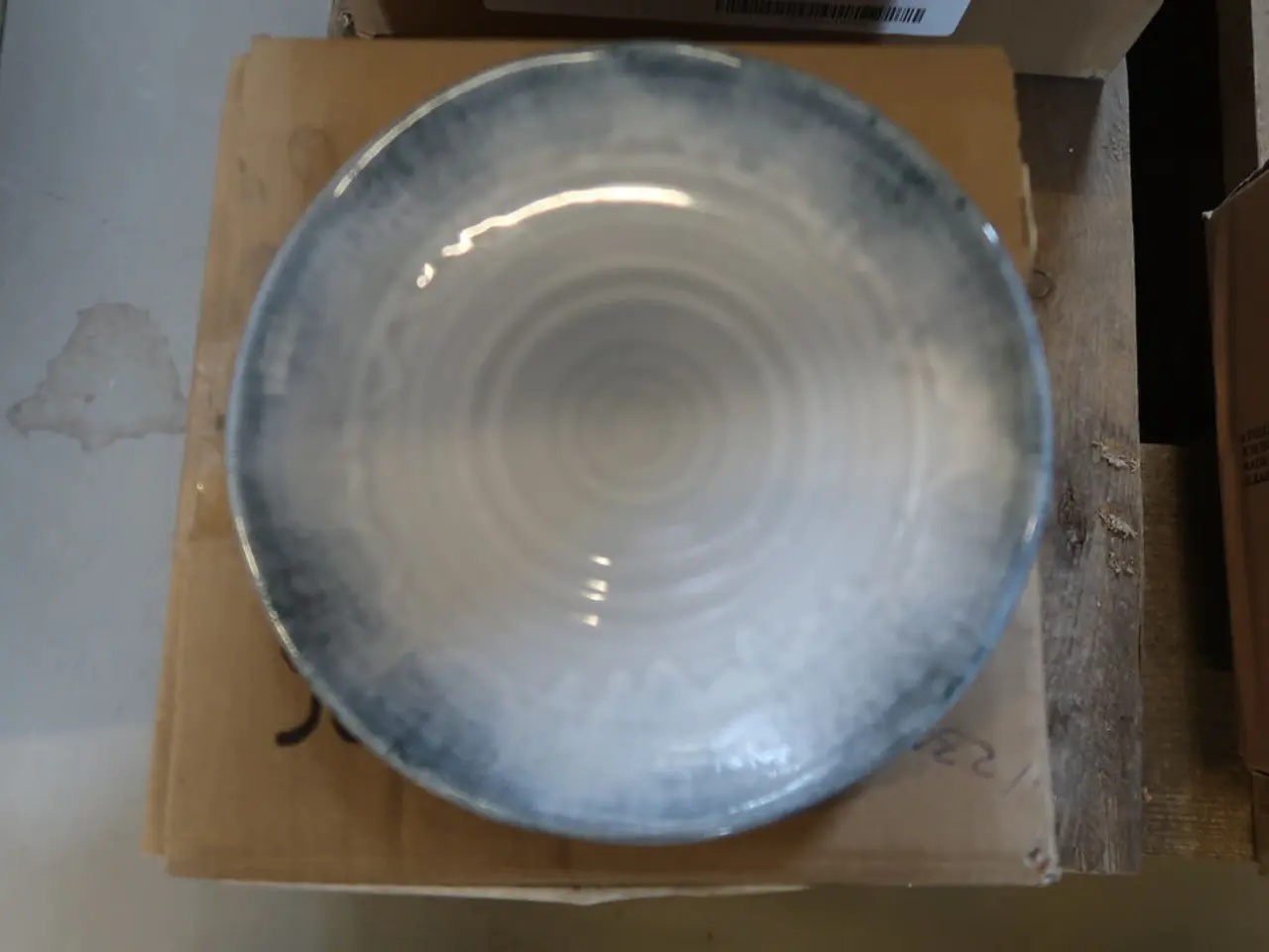 Billede 4 - 13 stk. Dudson Harvest Flux flad tallerken uden fane, grå, ø16,4 cm