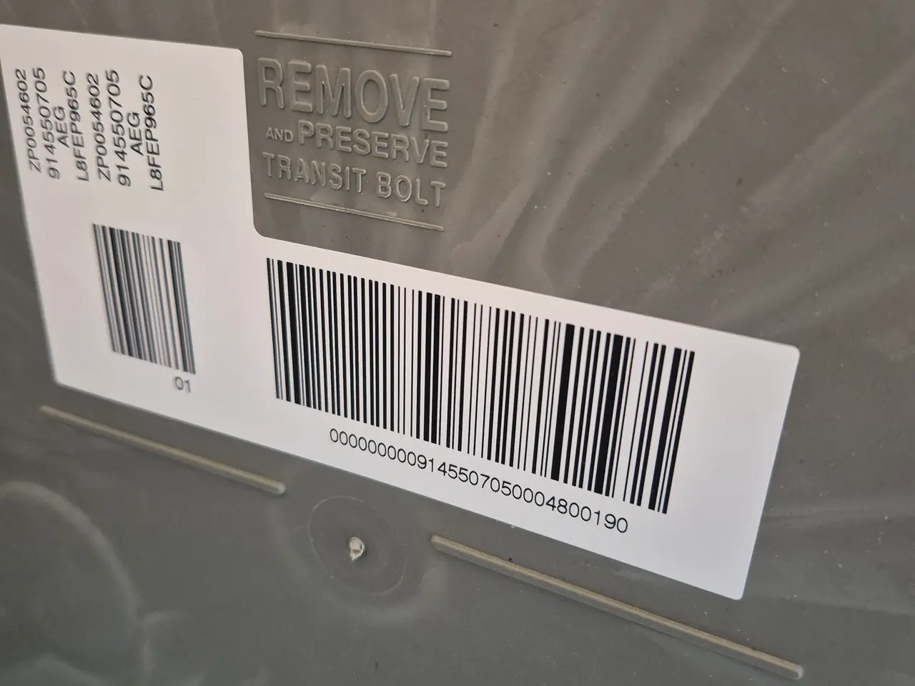 Billede 6 - AEG vaskemaskine L8FEP965C 