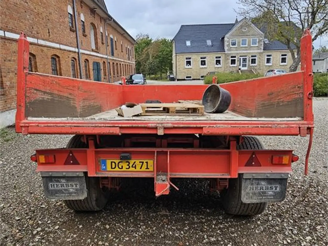 Billede 4 - Herbst 10 T Tandem Tiptrailer - Kapacitet / Capacity 10 ton