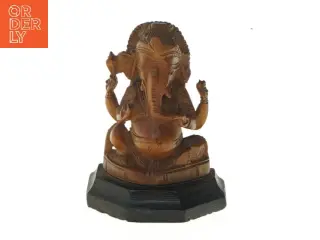 Træfigur af Ganesha (str. 9 cm)