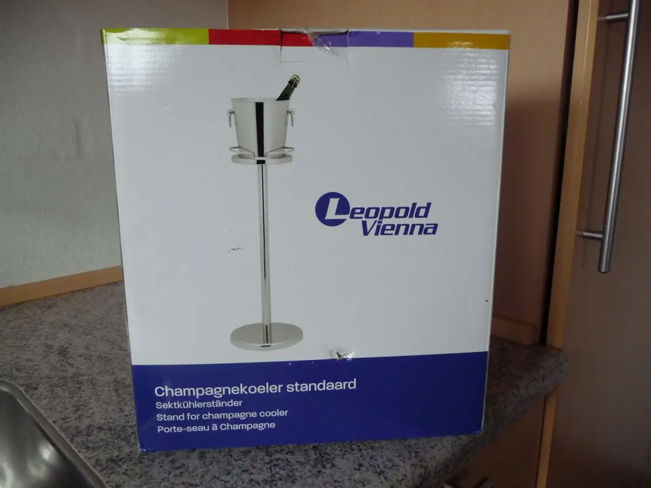Billede 1 - Champagnekøler med stander