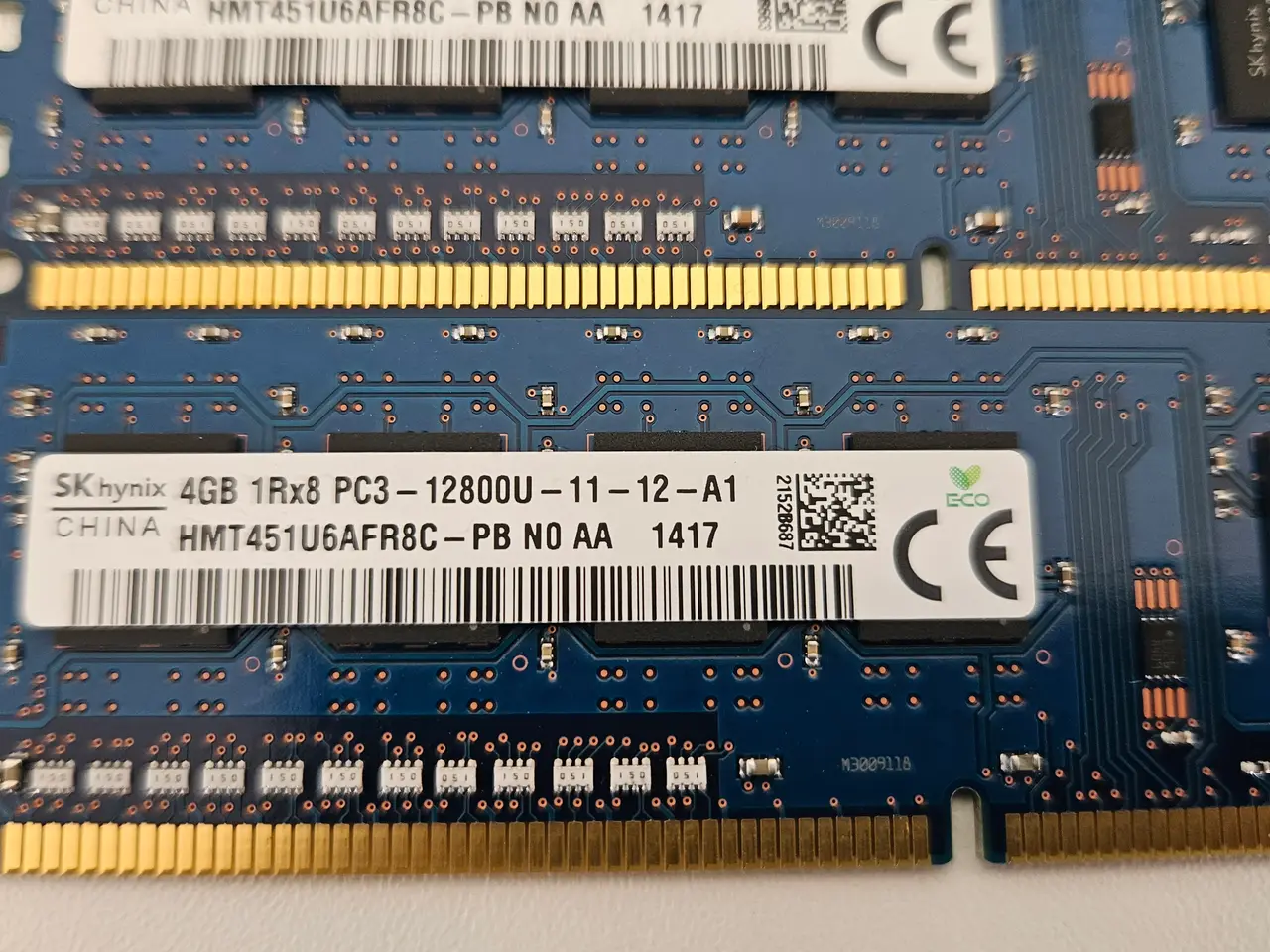 Billede 2 - SK Hynix 8GB RAM (2x4GB)