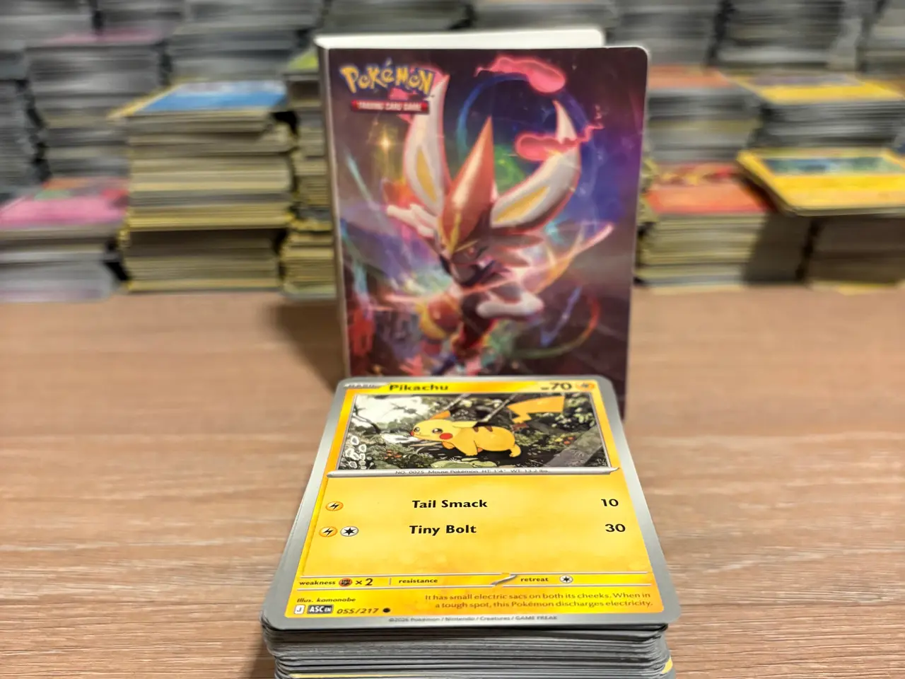 Billede 1 - 100 Forskellige Pokemon Kort og Mini Mappe
