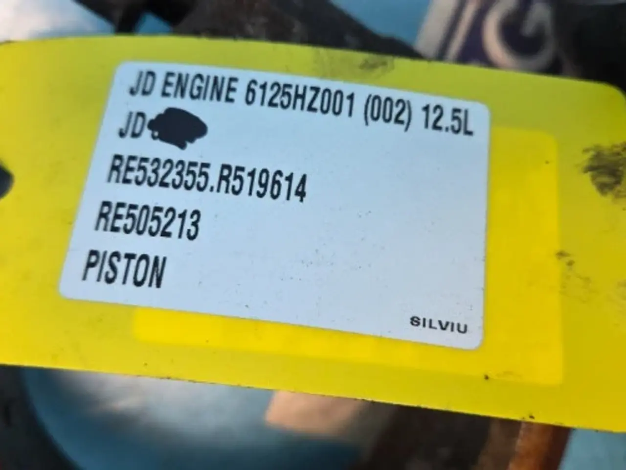 Billede 16 - John Deere 6125HZ001 Stempel RE532355