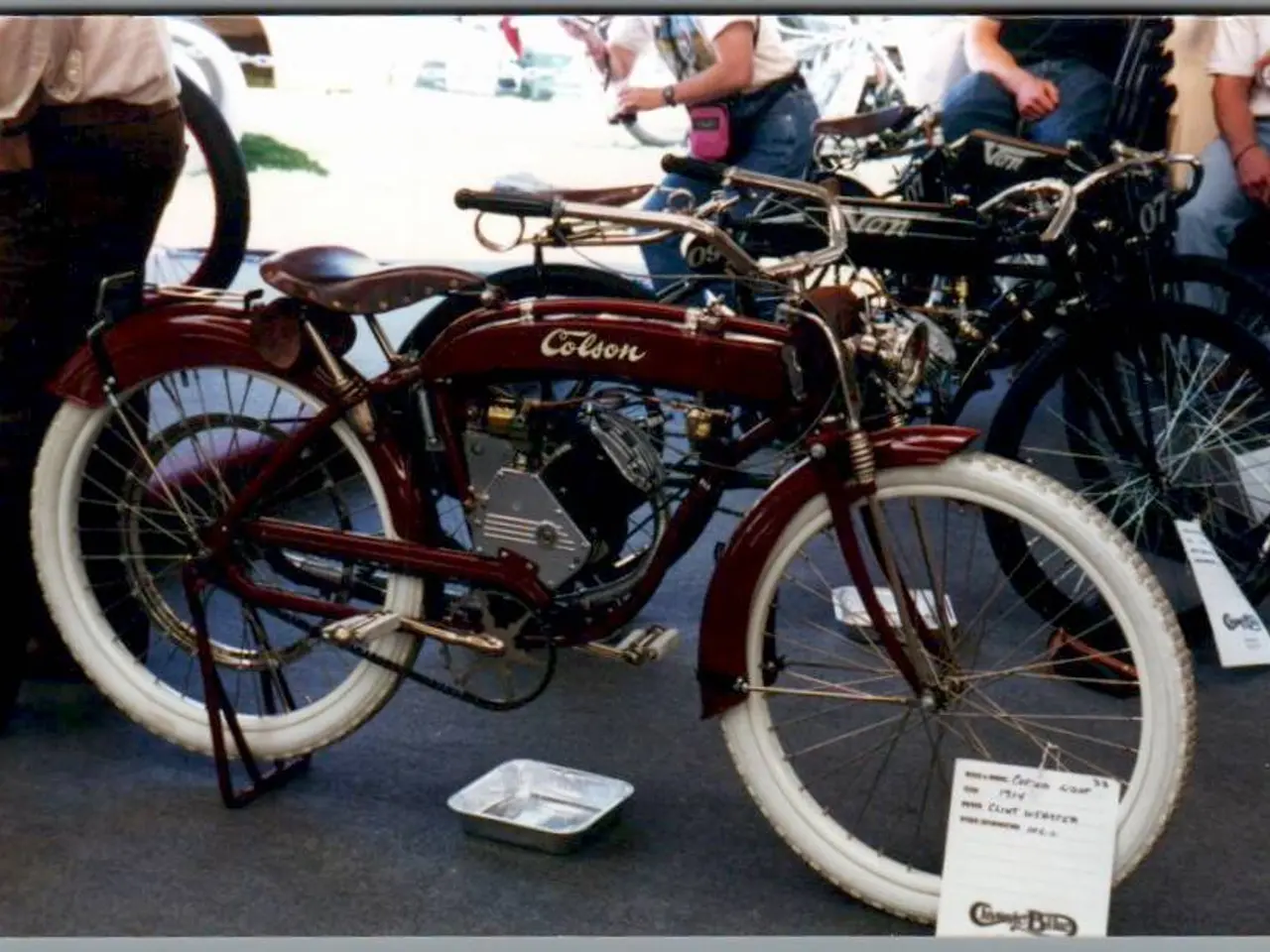 Billede 1 - Motorcykel - COLSON - Foto 15 x 10 cm.