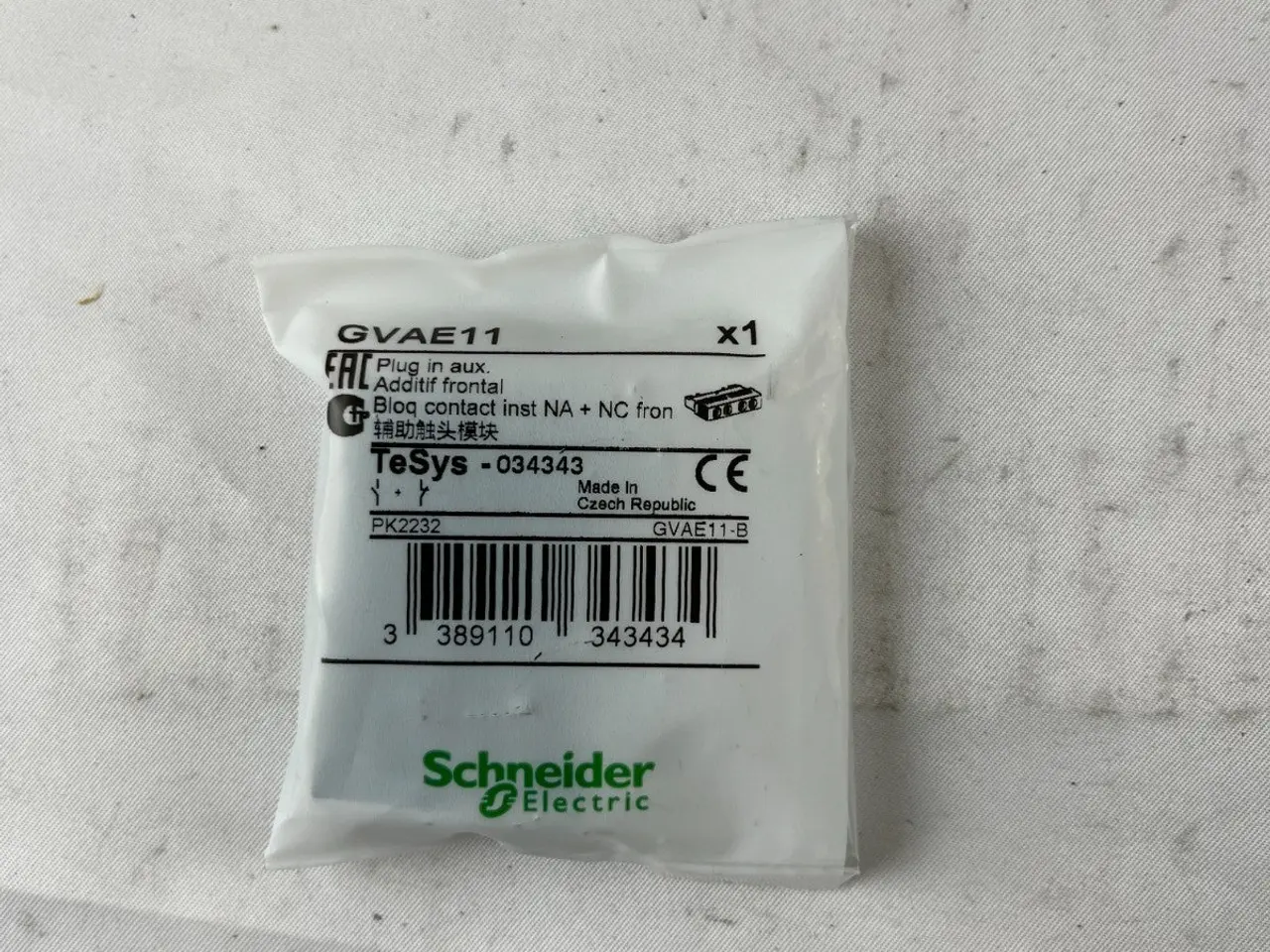 Billede 2 - Schneider Electric GVAE11 TeSys Auxiliary Contact