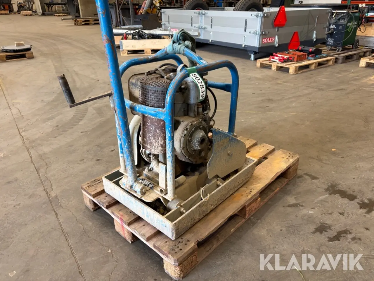 Billede 1 - Pladevibrator Ulderink S2500 hatz diesel
