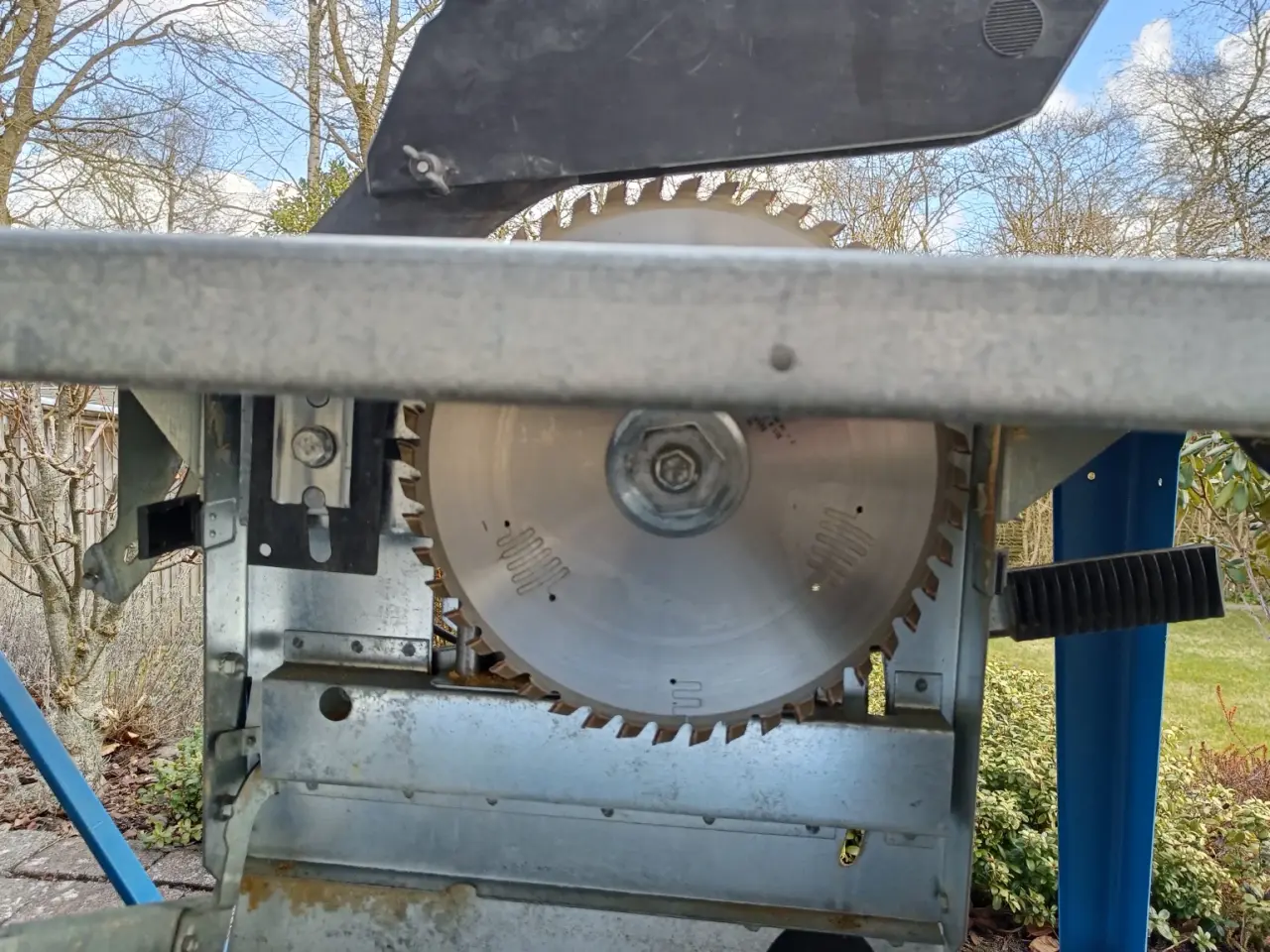 Billede 6 - Bordrundsav (315 mm) og sidebord