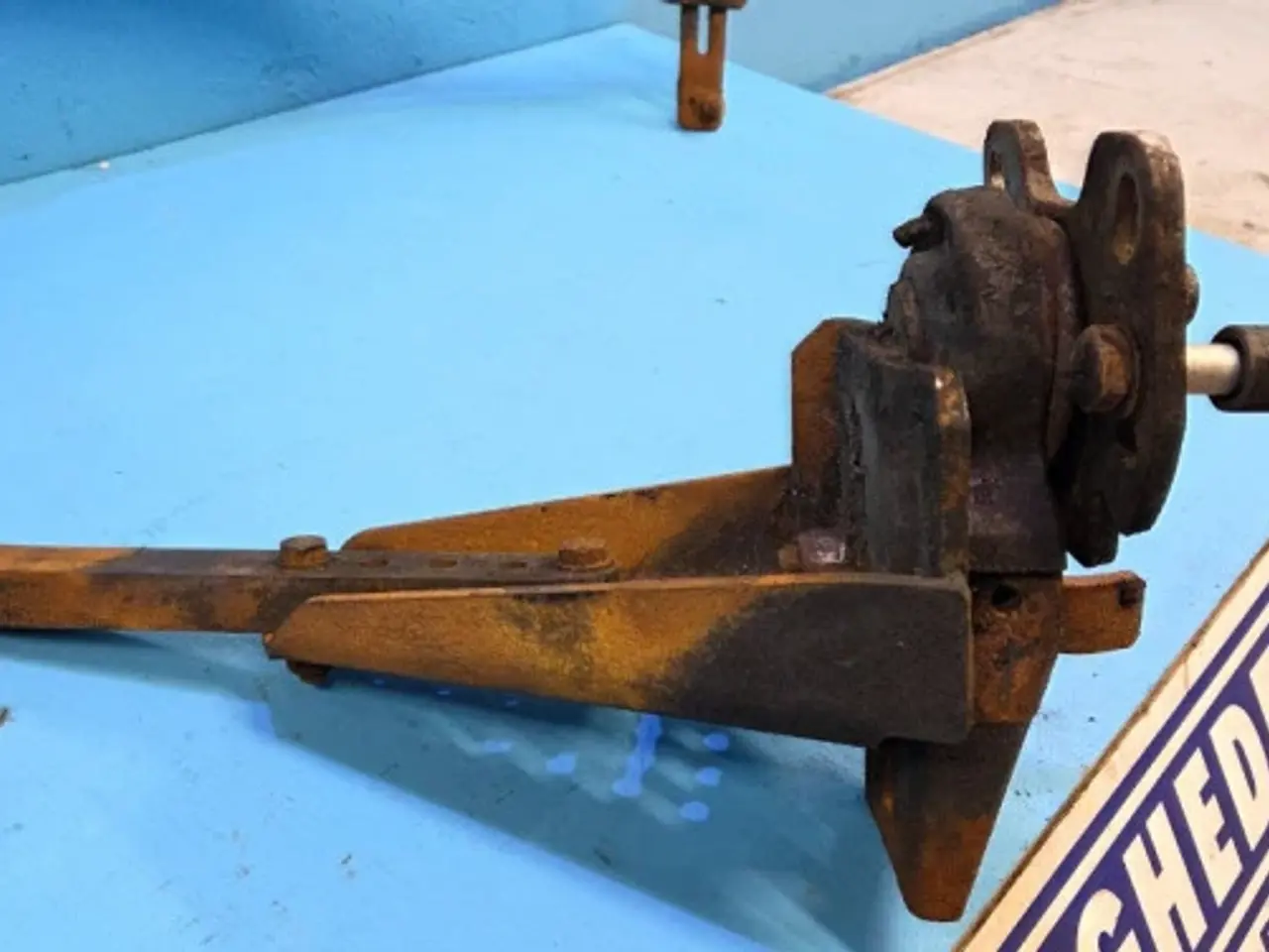 Billede 12 - Case Maxxum 150 Hjulskærm Beslag L. 47802229