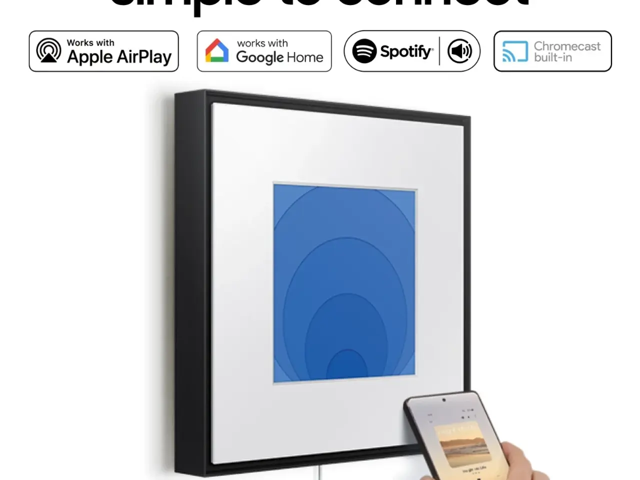 Billede 6 - Samsung Music Frame HW-LS60D/XE trådløs højttaler