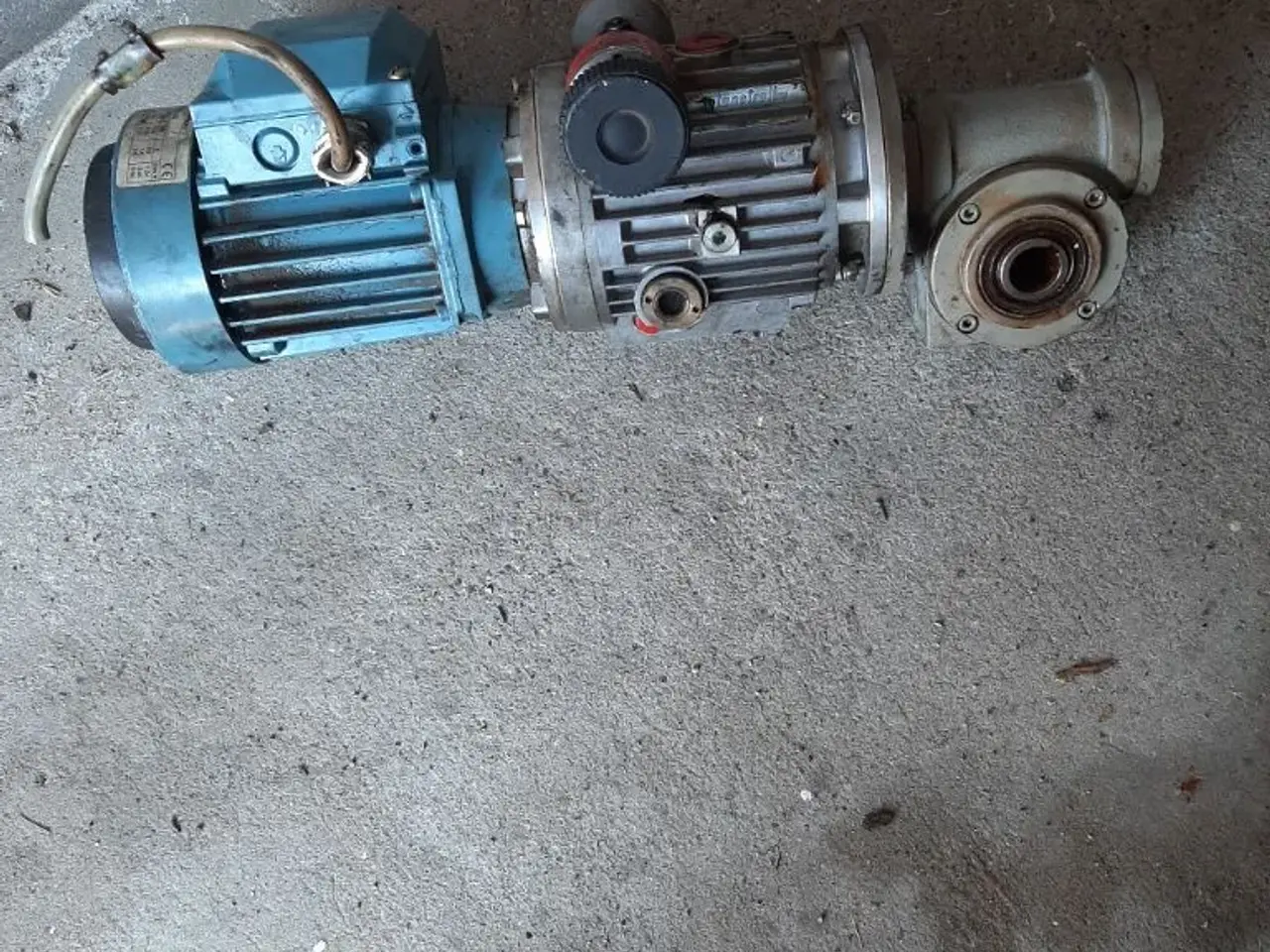 Billede 1 - Elmotor med variogear