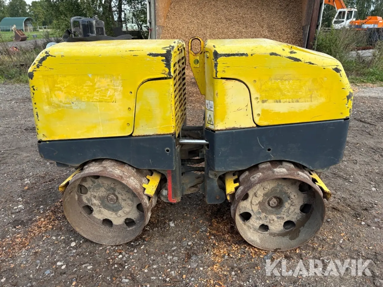 Billede 4 - Råjordskompaktor Wacker Neuson RT 82-SC2 - fjernstyret tandem-/grøftevalse