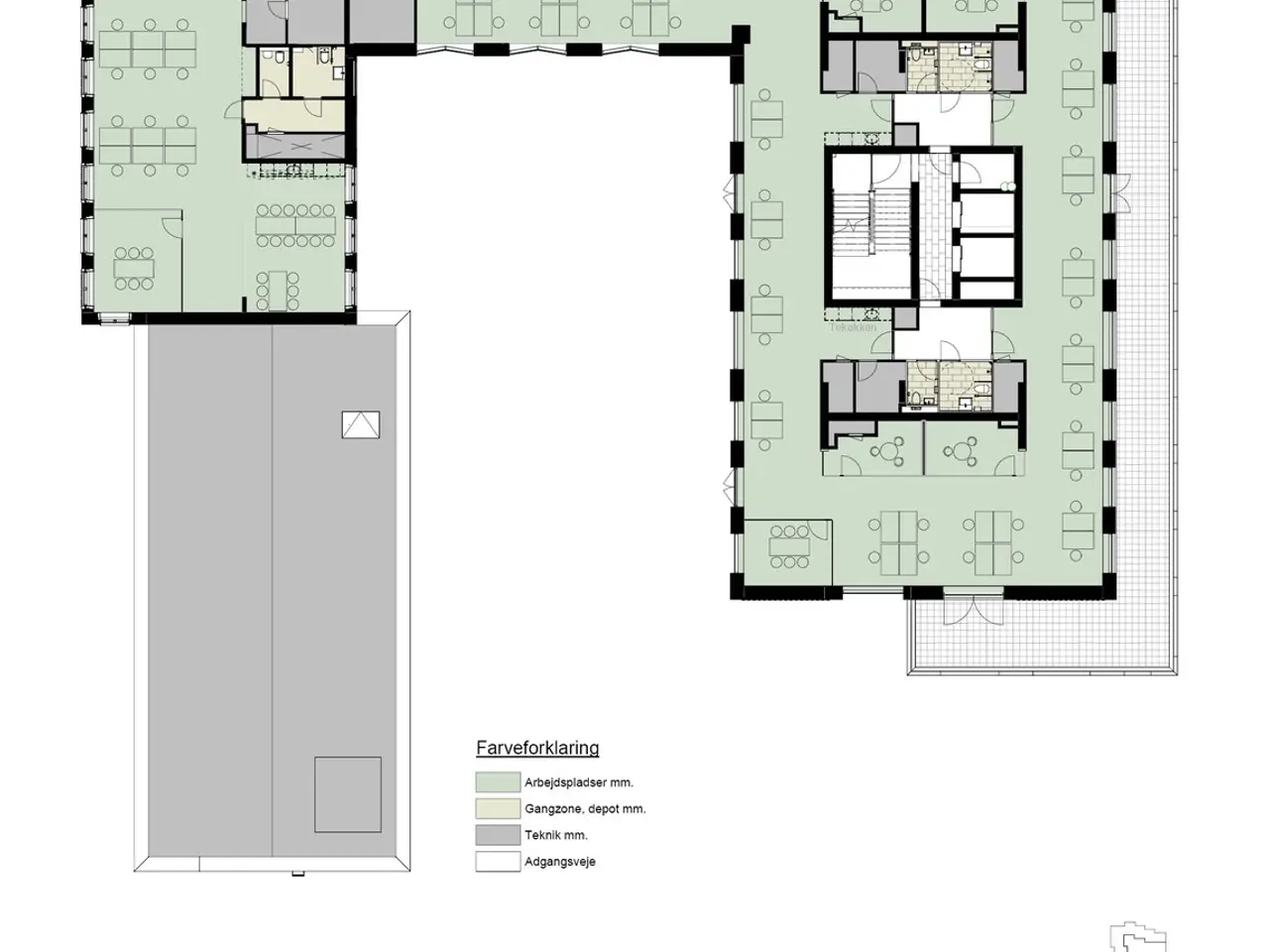 Billede 10 - Unik etage med egen tagterrasse