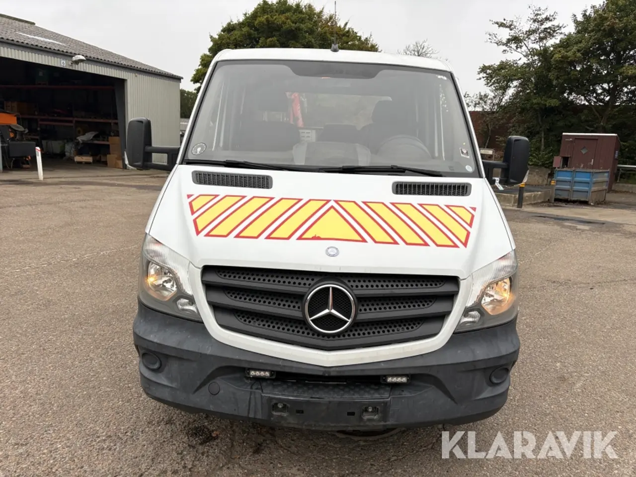 Billede 2 - Ladbil Mercedes-Benz Sprinter - 316 CDI, 906 - med kran